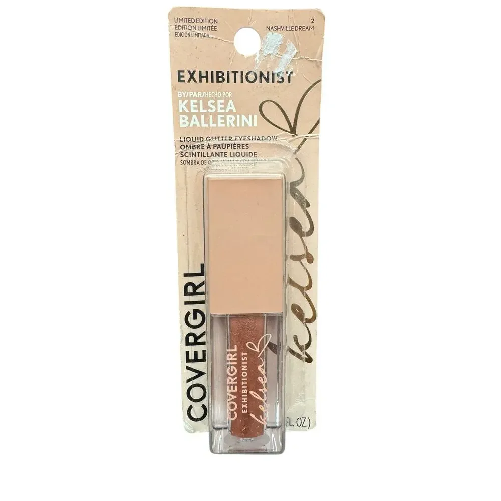 Coergirl Exhibitionist Liquid Glitter Eyeshadow #2 Nashville Dream New in Box